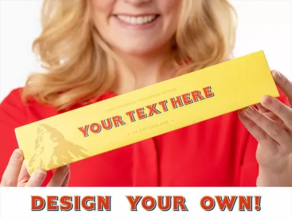 Personliggjort Toblerone