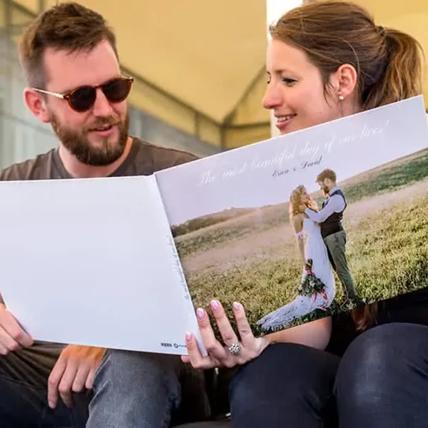XL fotobog 80 sider fra Smartphoto — julegave til svigerforældre
