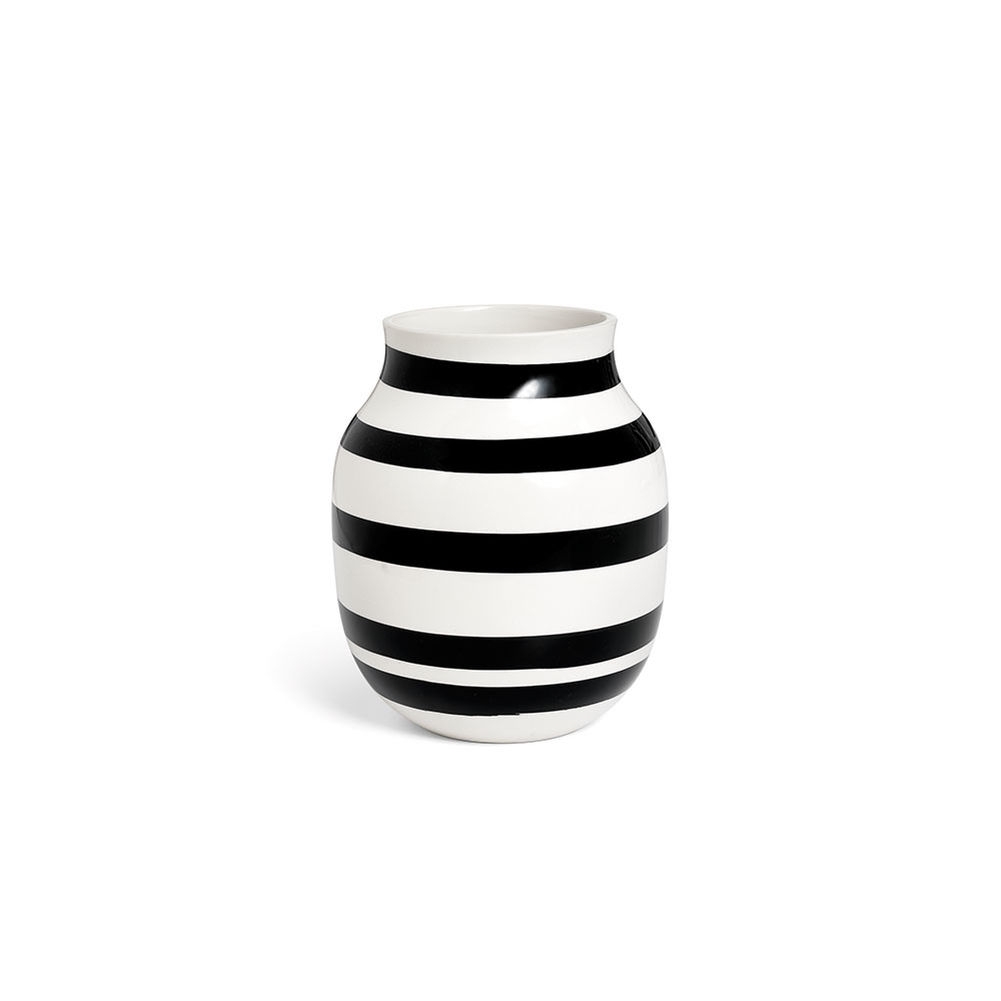 Kähler - Omaggio vase H200 sort — bryllupsgave fra Rikki Tikki Shop