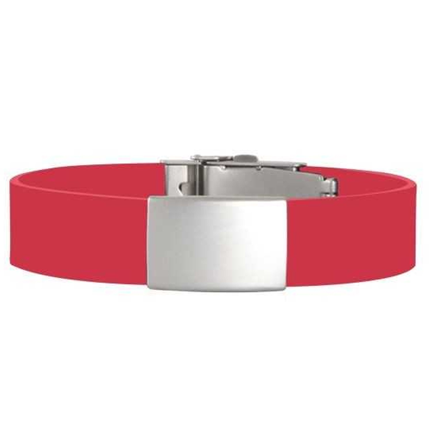 BeSafe ID armbånd Rød — Dahls Gravering
