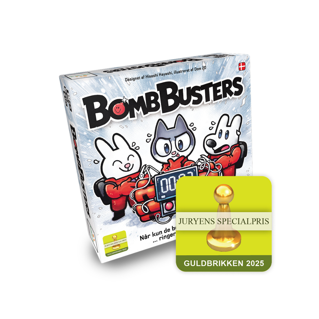 Bomb Busters brætspil, dansk — Lad-os-Spille.dk