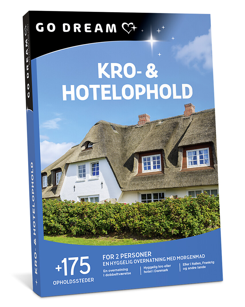 Kro- og hotelophold for to fra GO DREAM — julegave til svigerforældre