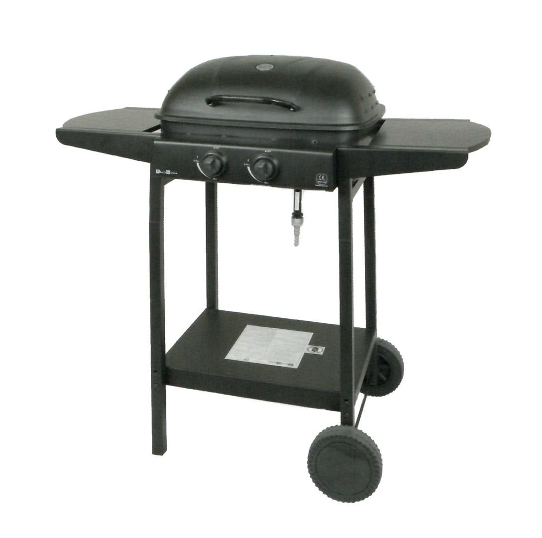 Master Grill MG672 gasgrill - 2 brændere, mobil terrassegrill — julegave til svigerforældre