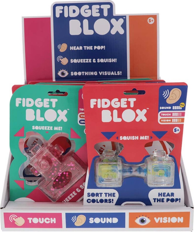 Fidget Blox - Assorterede — Gucca.dk