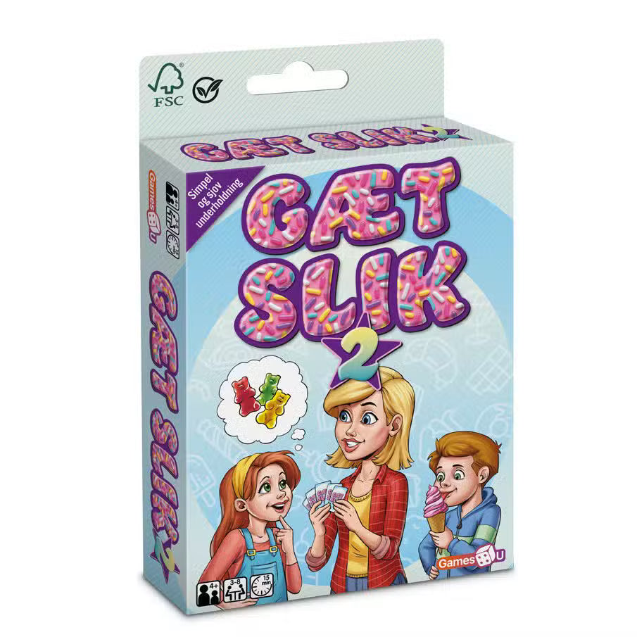Games4U Kortspil Gæt Slik 2 — Ovellie