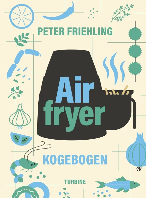 Airfryer-kogebogen — Peter Friehling — studentergave fra Plusbog