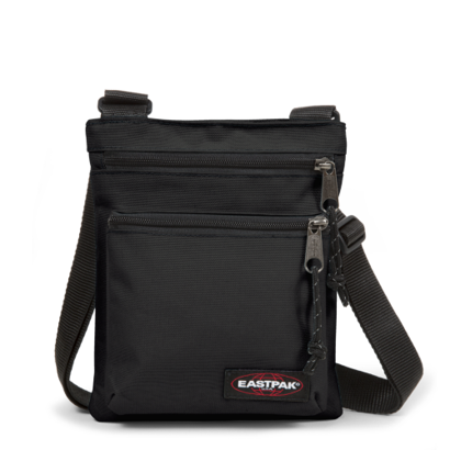 Eastpak Rusher skuldertaske, sort — studentergave fra Hugo P