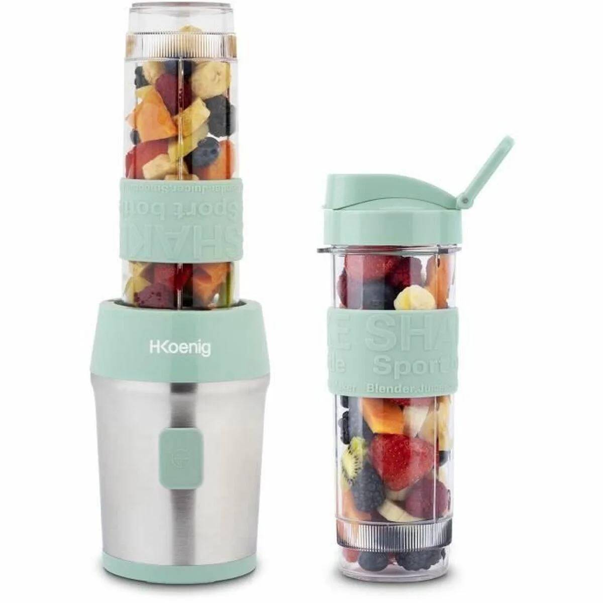 Hkoenig SMOO18 kop-blender - 300 W, 570 ml, pastelgrøn — studentergave fra Boligcenter.dk