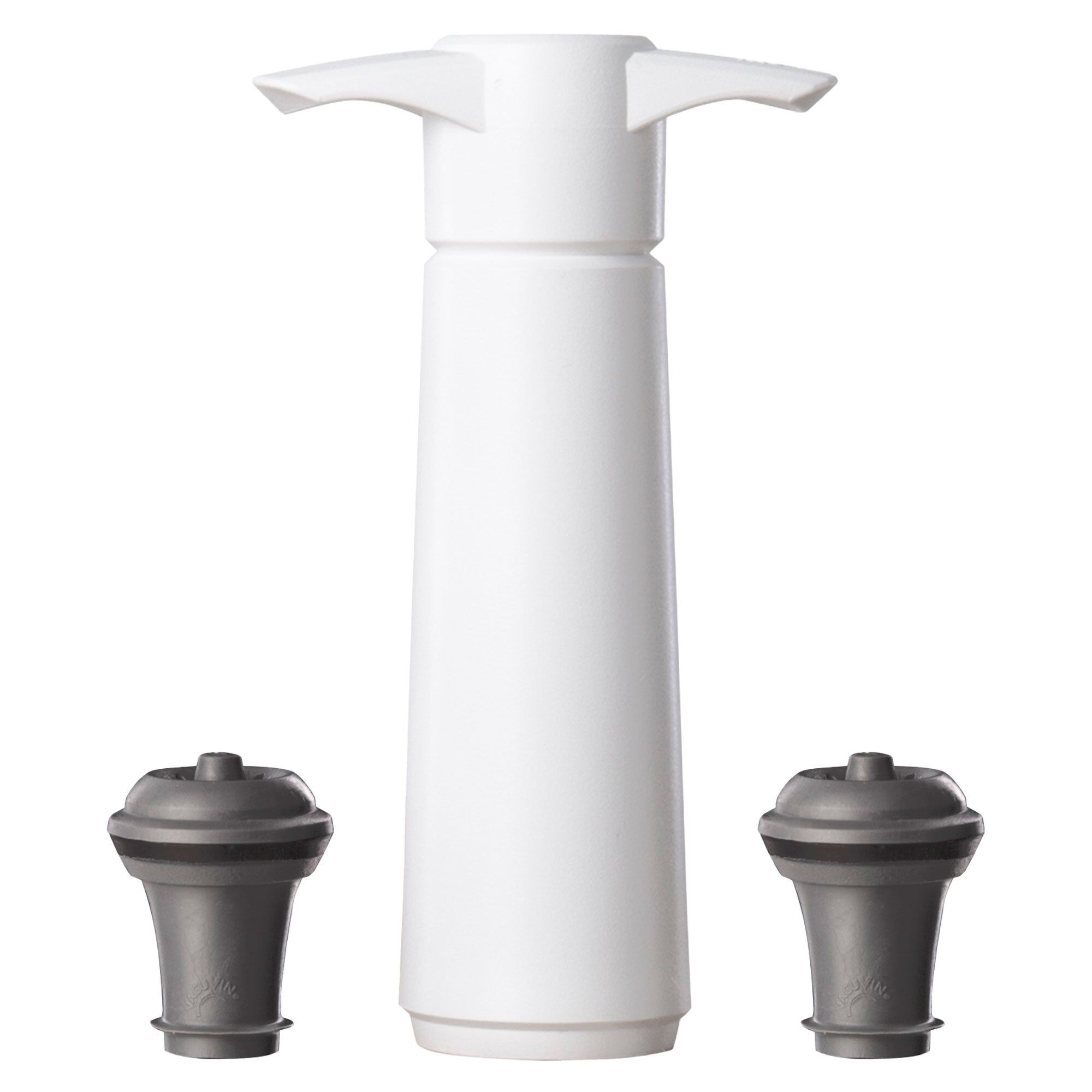 Vacu vin Wine Saver inkl. 2 stk. drypstoppere i gaveæske — KitchenOne