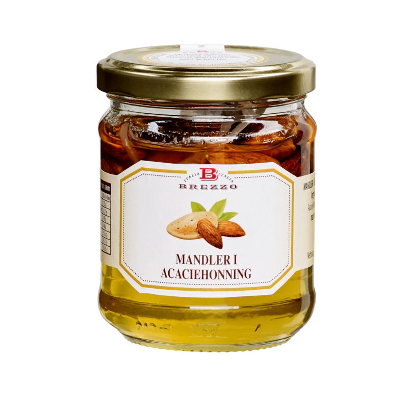 Acacie Honning Med Mandler 240g — Barlife